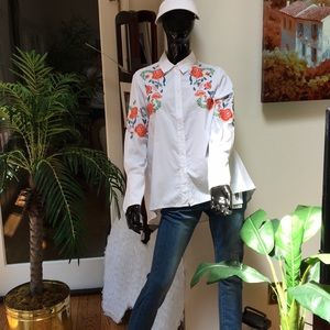 Skinny legged denim jeans, new size 16